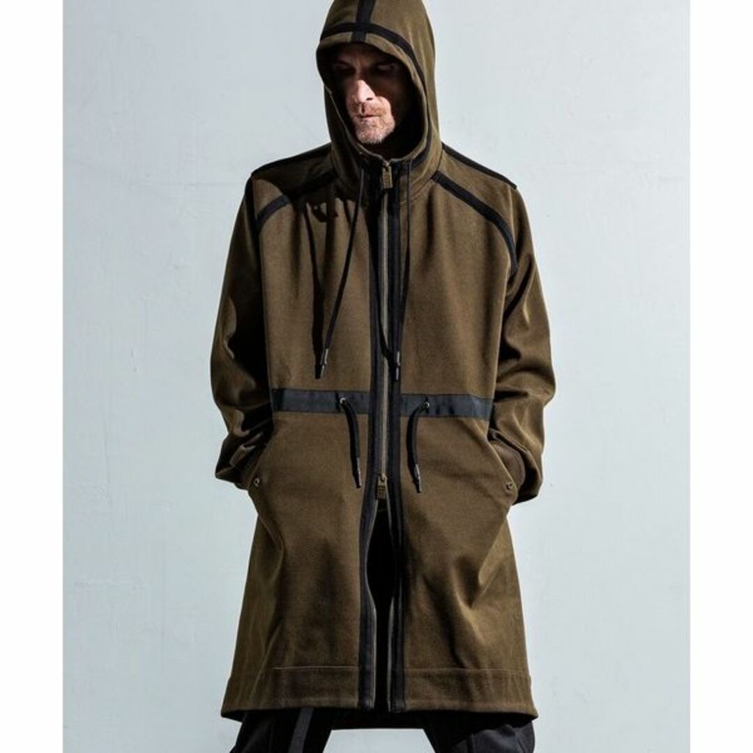 JULIUS - 中古CDM BY CARPEDIEM異素材切替スポーティーモッズコートSの