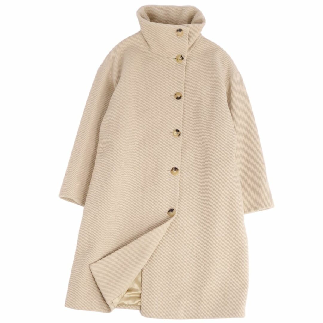 HERMES - 極美品 エルメス HERMES コート ロングコート ダブルブレスト