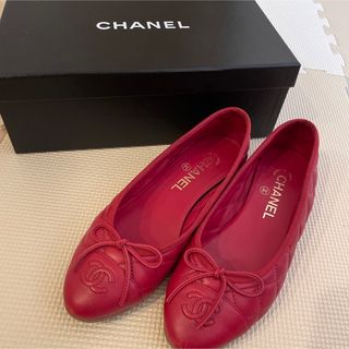 CHANEL（バレエシューズ ・ レッド/赤色系）のフリマアイテム一覧