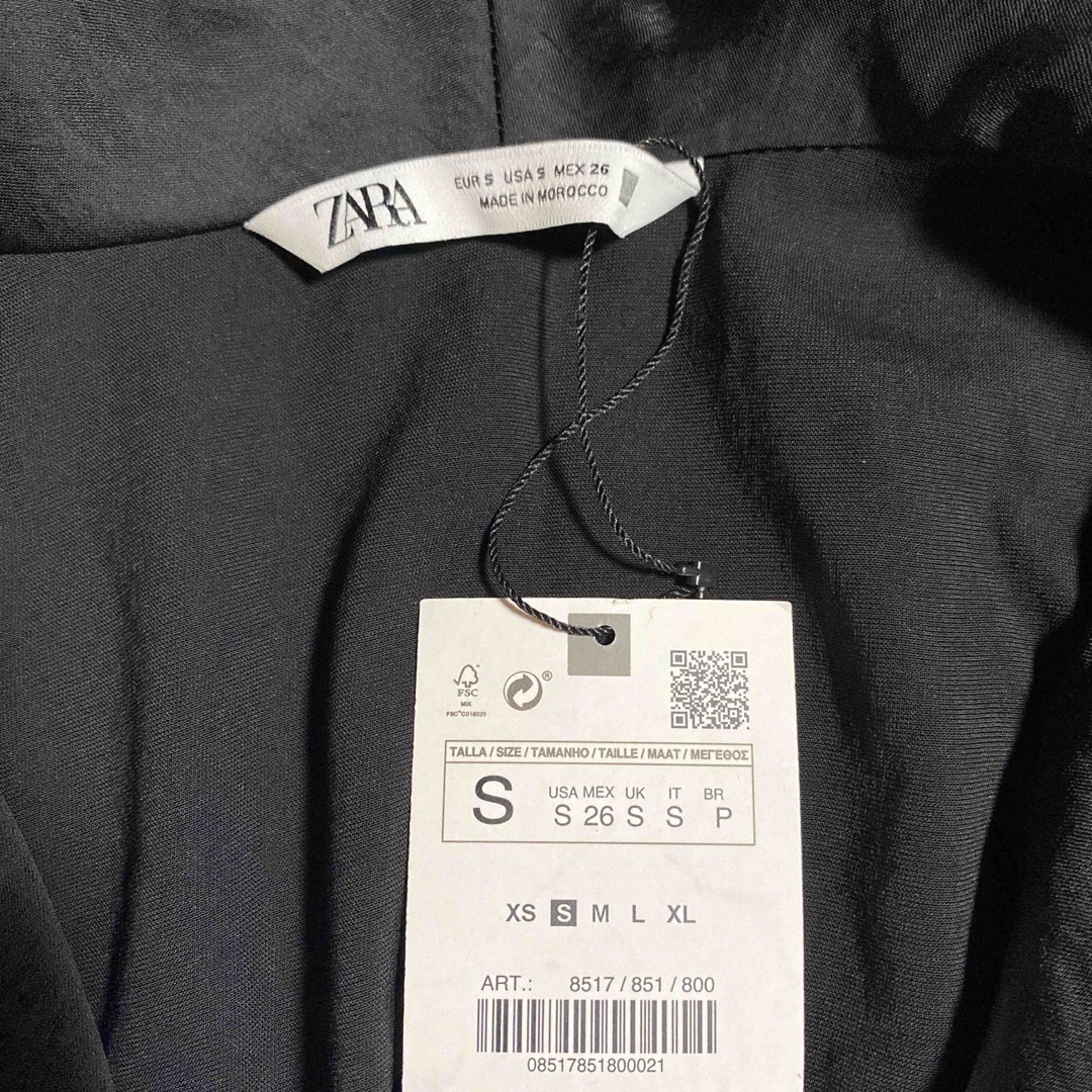 ZARA - 新品未使用 ZARA オールインワン ジャンプスーツ 長袖 ショート