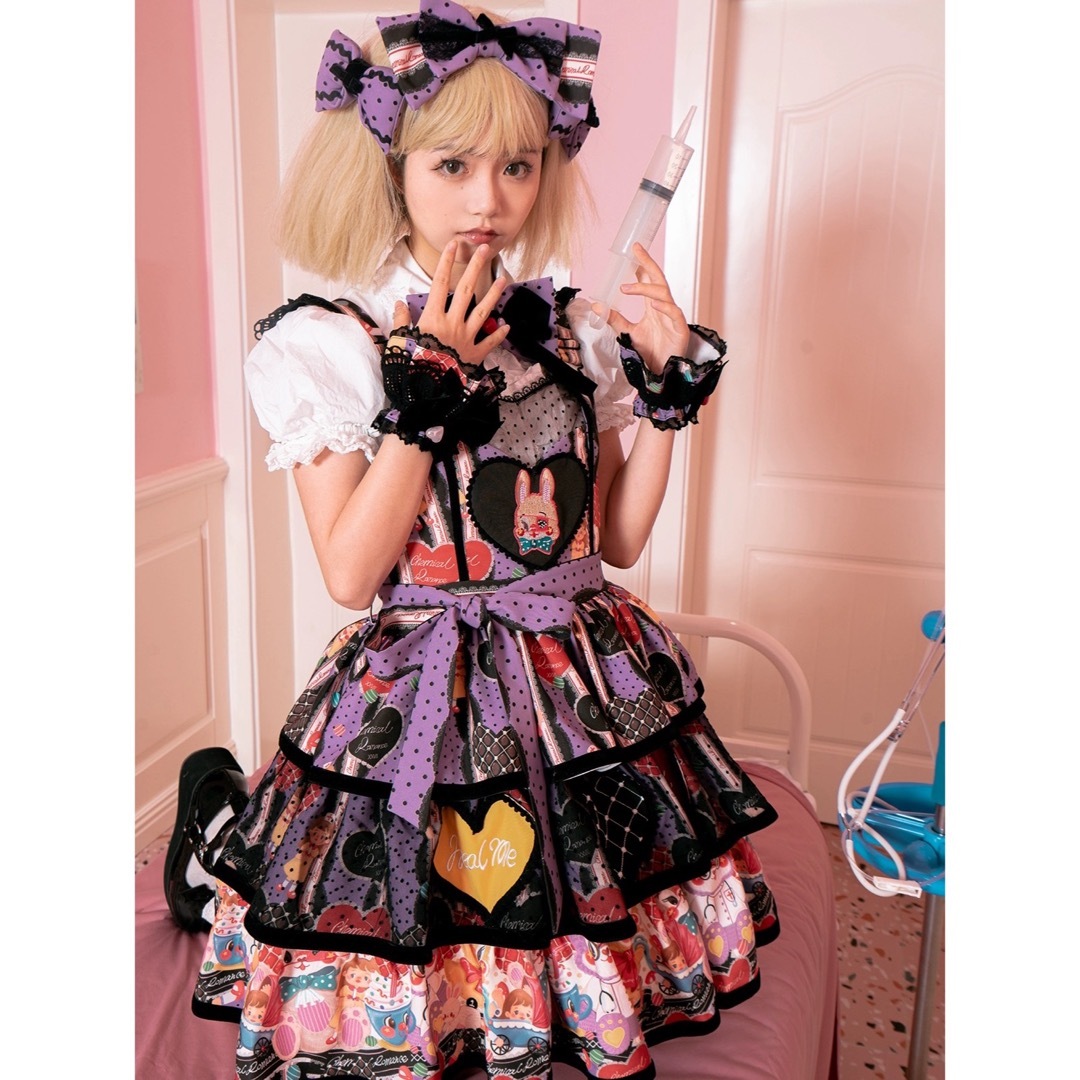 人形診療所 JSK4点セット 甘ロリ 黒ロリ しゅくれどーる ロリィタ