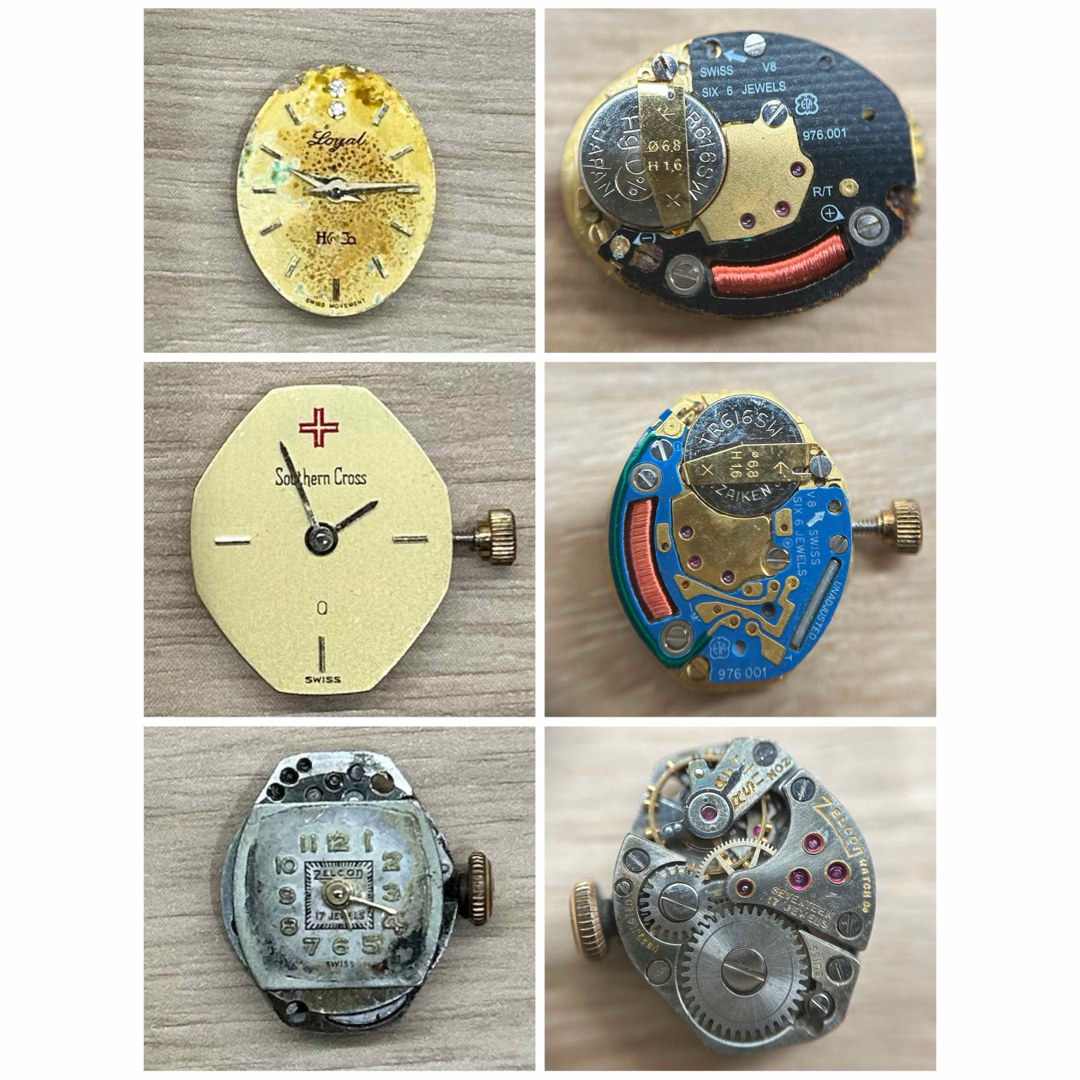 時計 文字盤 ムーブメント 26個 セット ジャンク まとめの通販 by ER