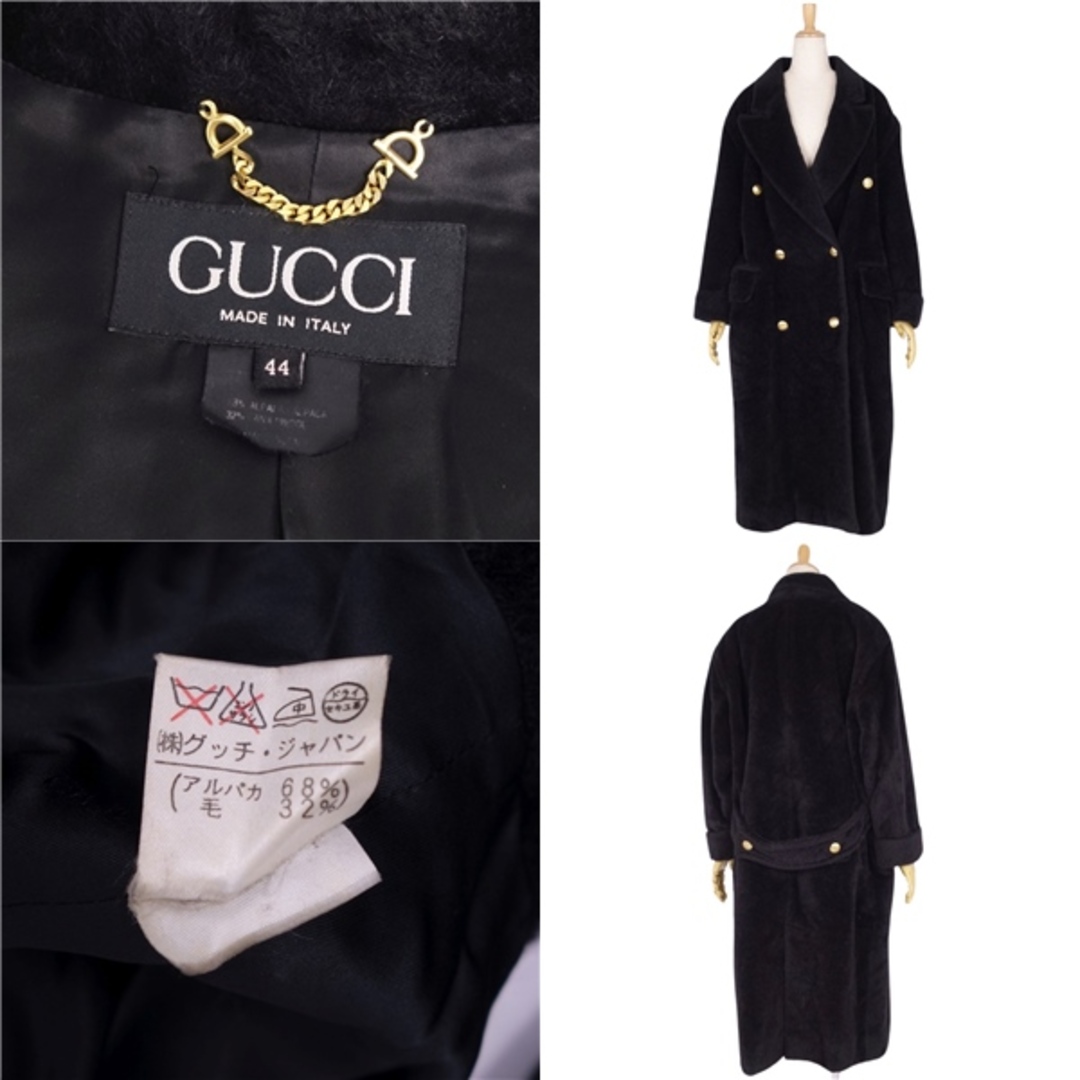GUCCI - 美品 Vintage グッチ GUCCI コート チェスターコート ダブル