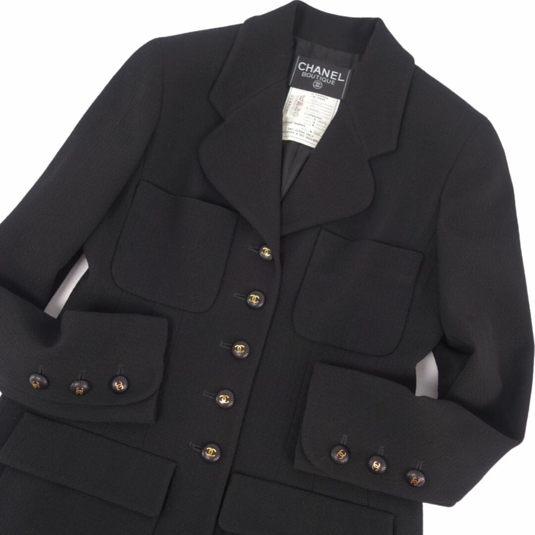 CHANEL - 極美品 Vintage シャネル CHANEL ジャケット 93P ココマーク