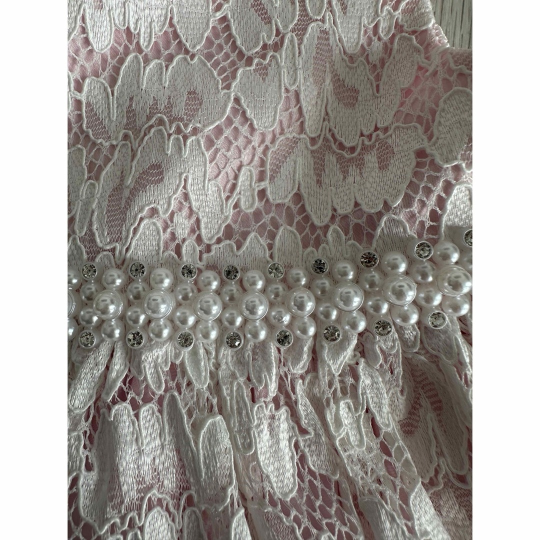 アメリカ購入ベビー新品ドレス24ヶ月レース80シャーリーテンプル結婚式