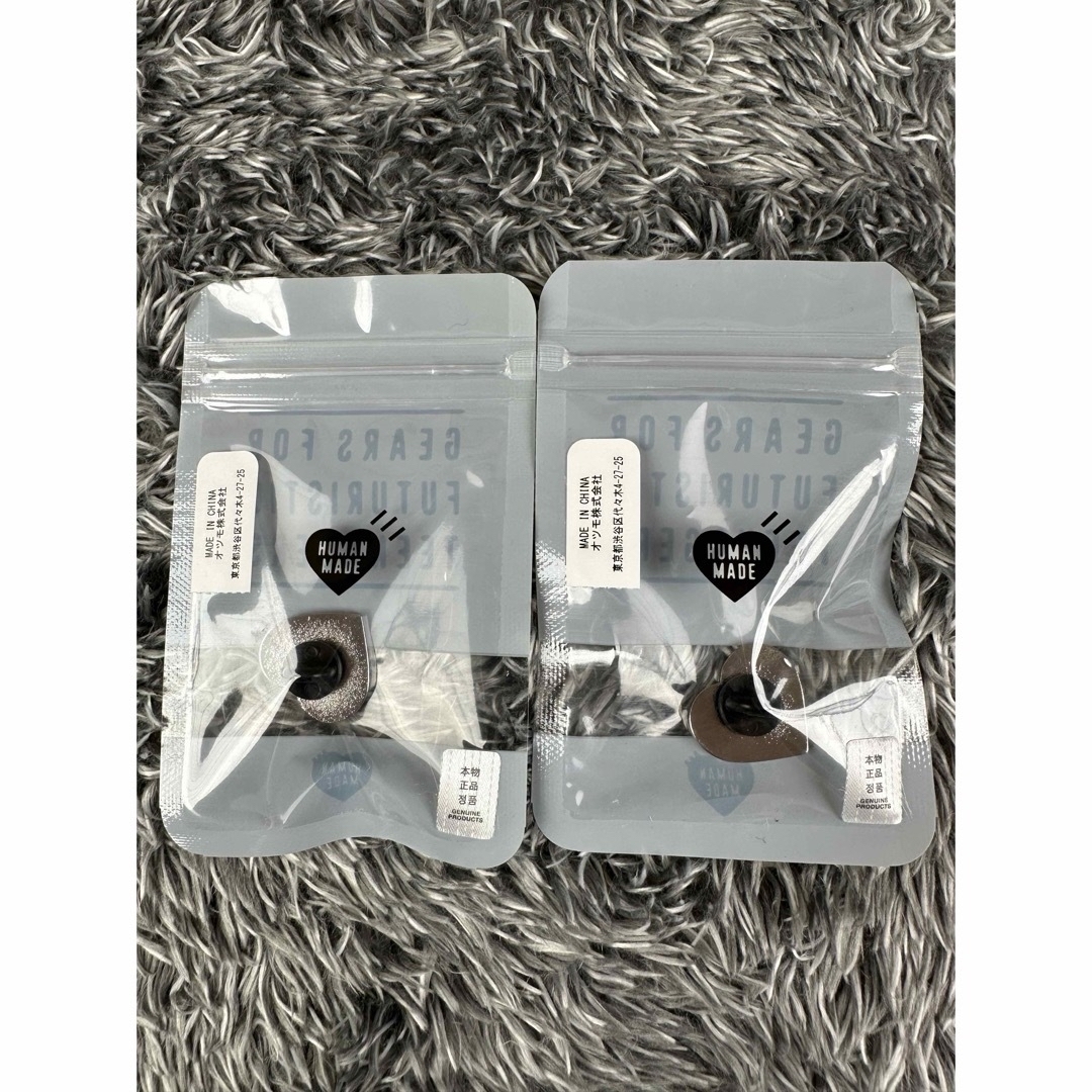 HUMAN MADE Heart Pins Red ピンズ セットの通販 by RR's shop｜ラクマ