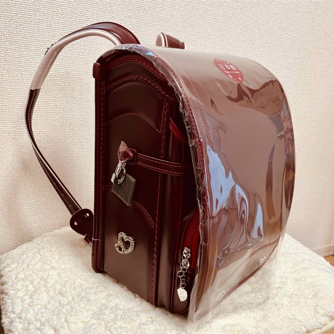 Fuwarii - 【新品 未使用 保証書付き】協和 ふわりぃランドセル 赤 05