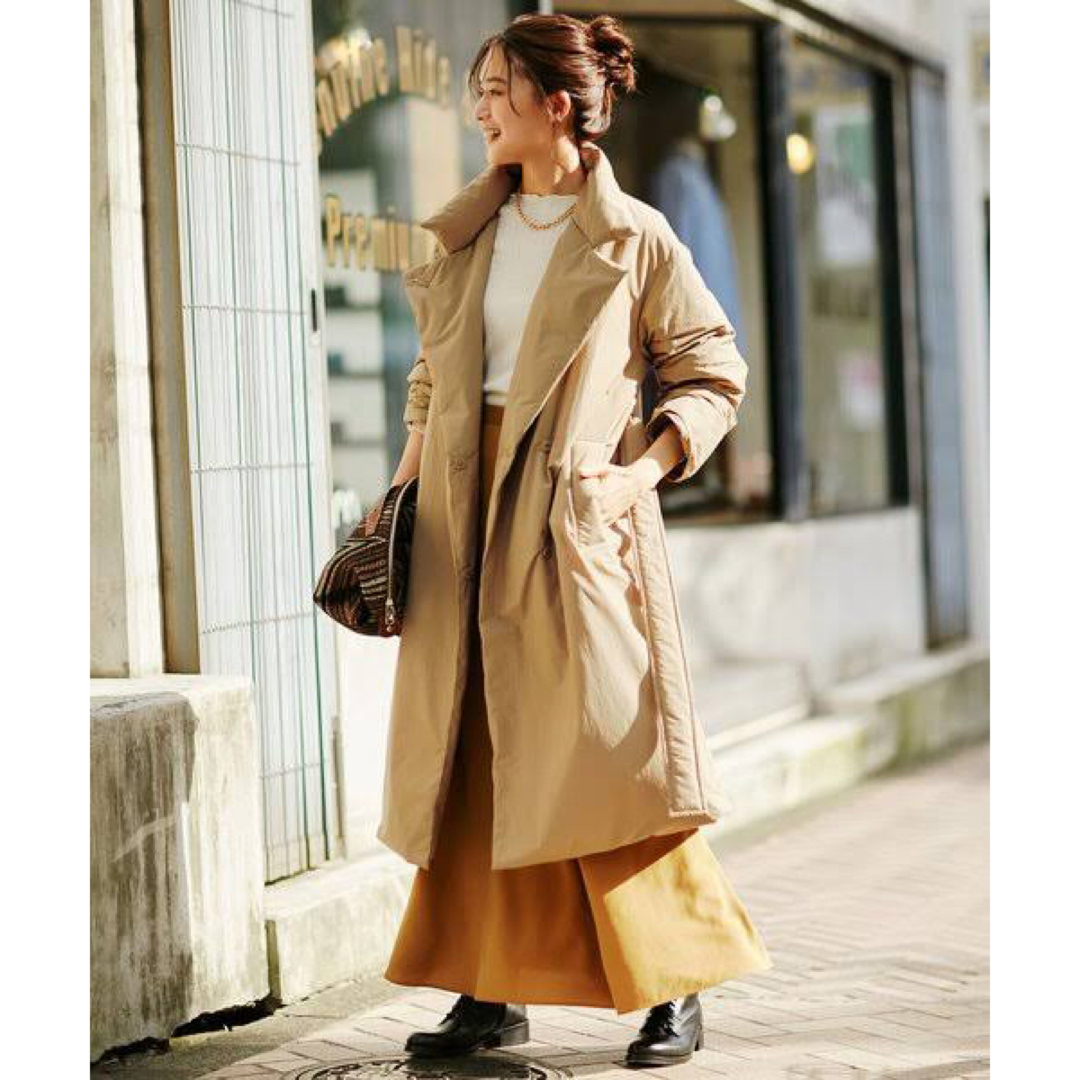 nano・universe - nano・universe 東原亜希コラボ トレンチダウン