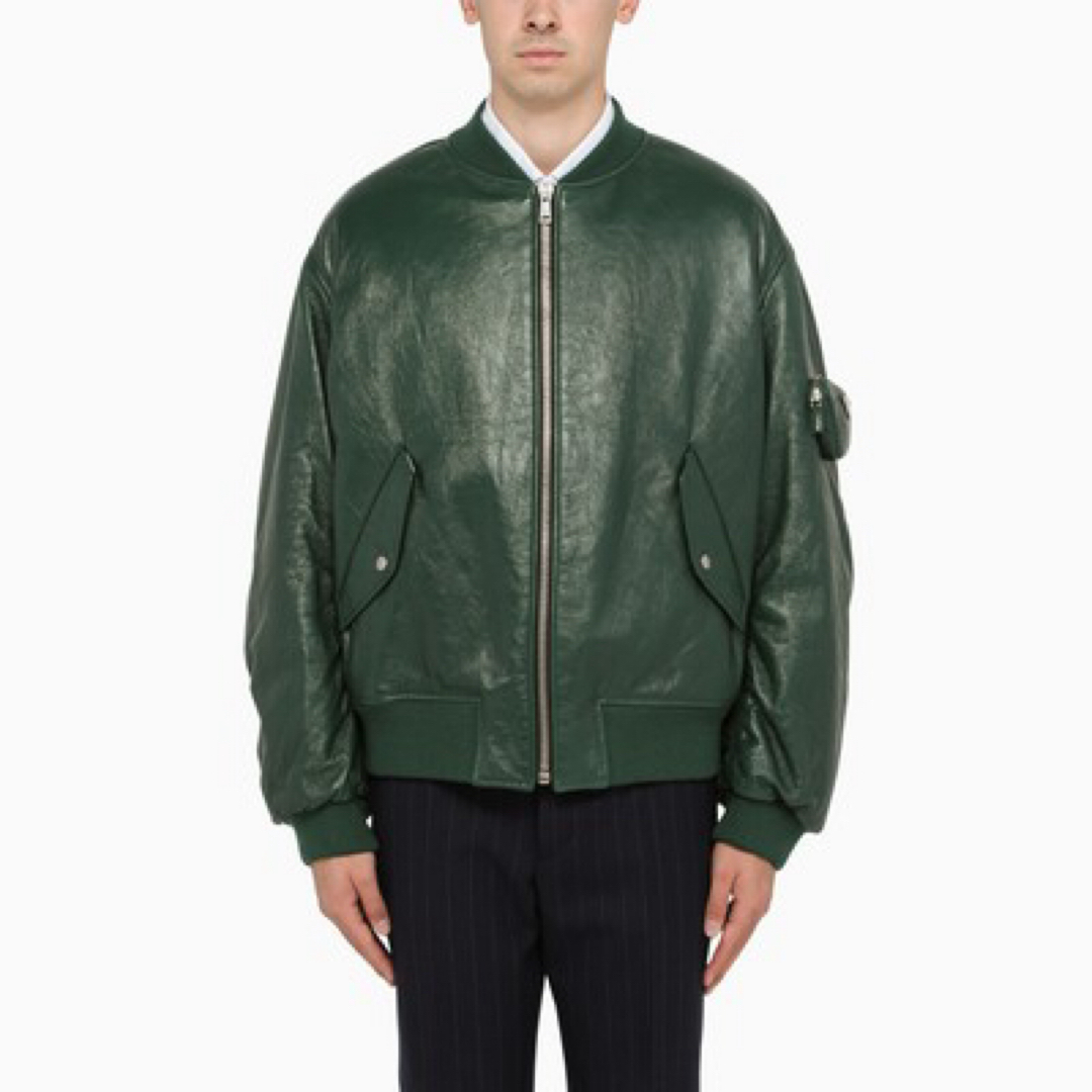 PRADA - 21AW Prada raf simons Nappa leather ボンバーの通販 by