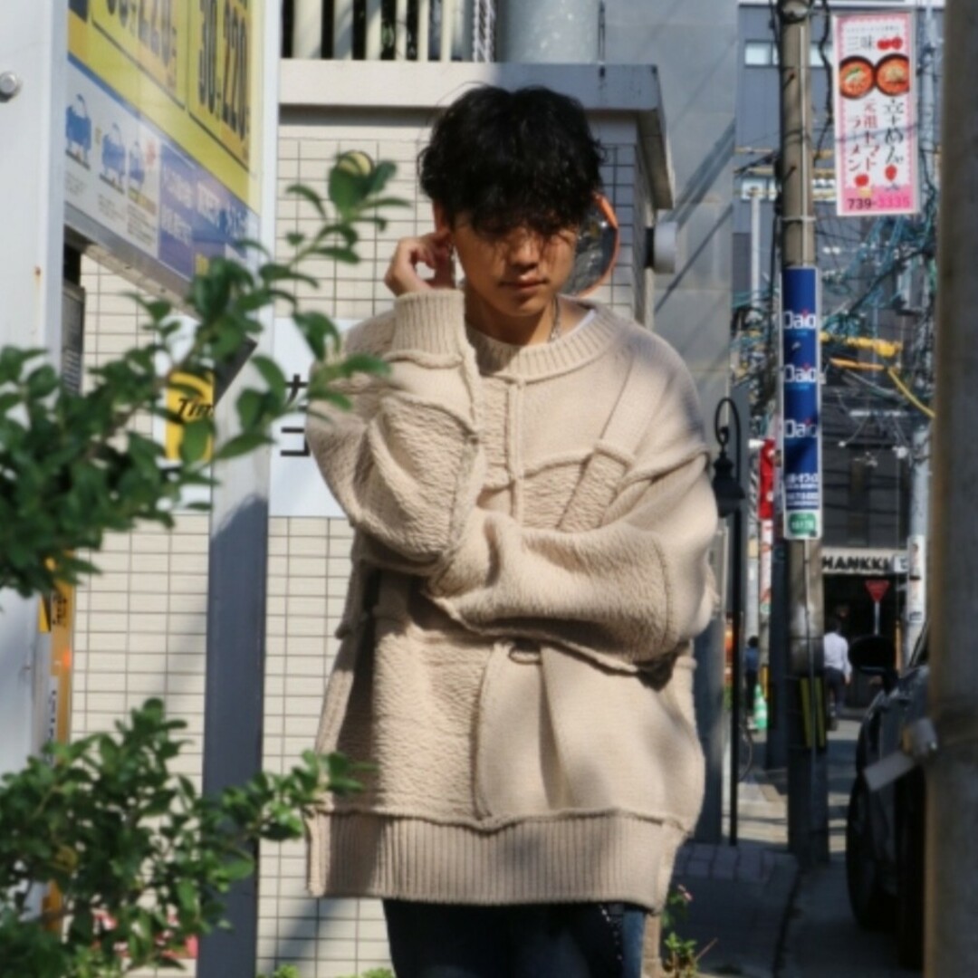 sacai - name.パッチワークニットの通販 by にーなちゃん's shop