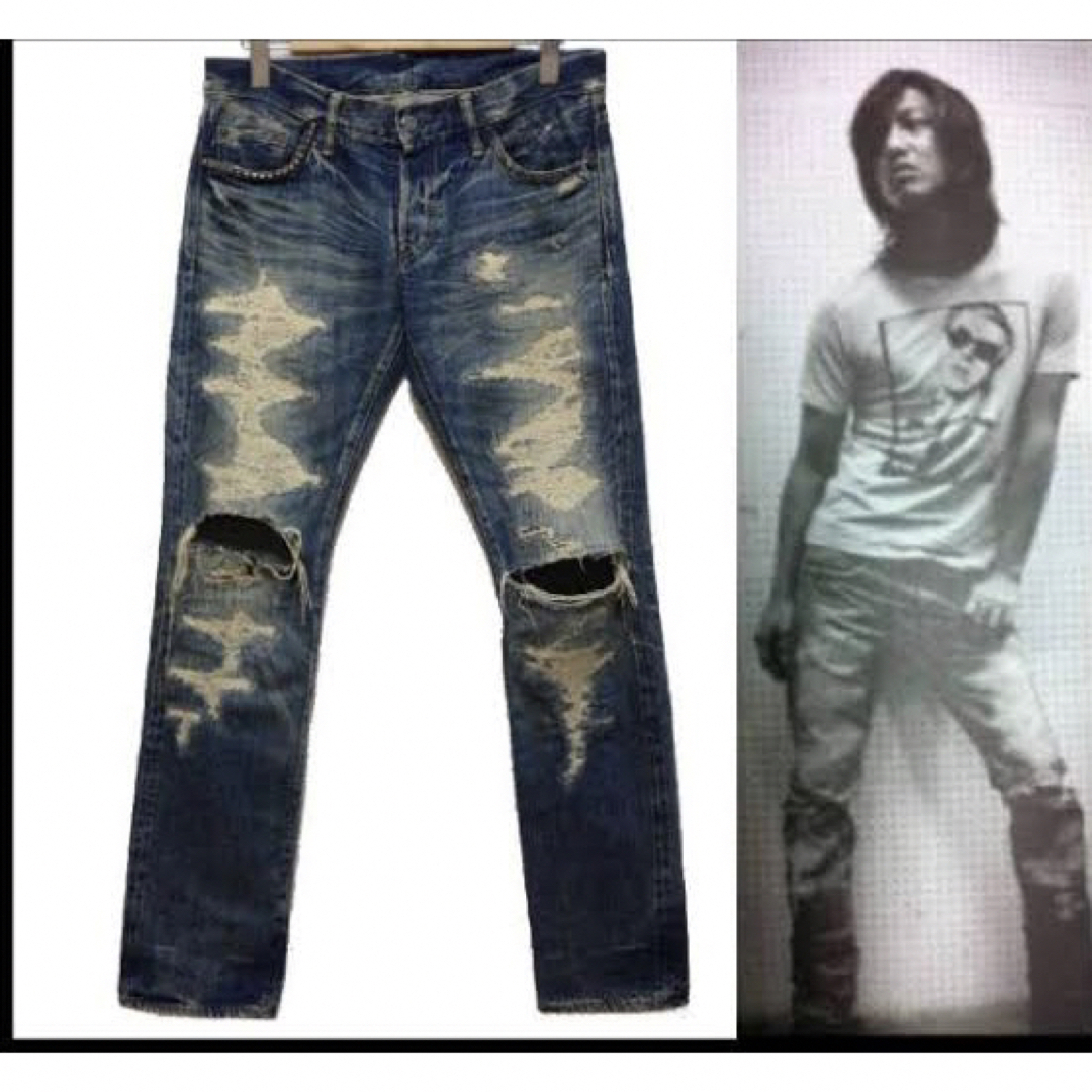 HYSTERIC GLAMOUR - キムタク 亀梨和也着用HYSTERIC GLAMOUR デニムの