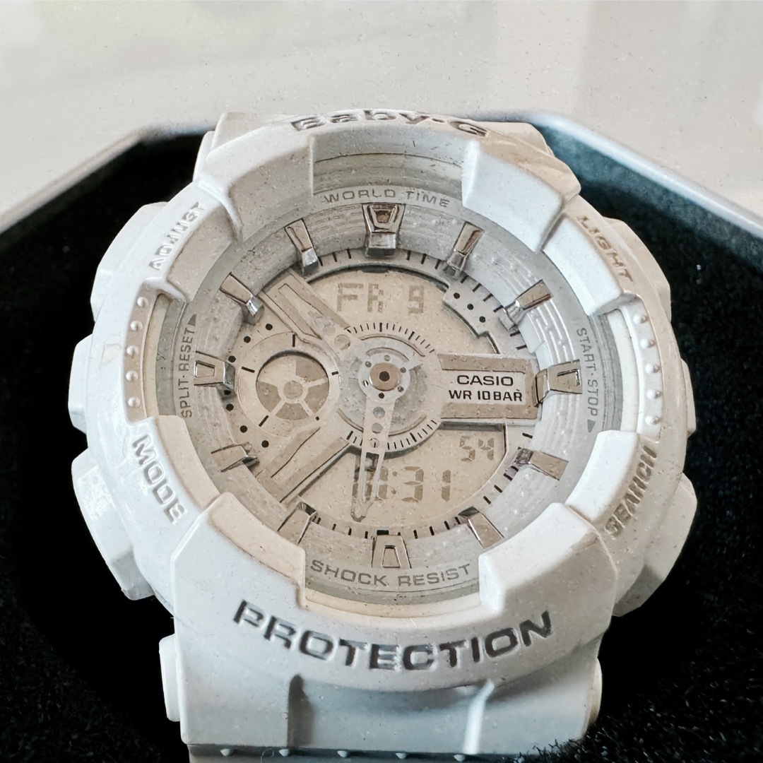 Baby-G - カシオ ベビーG Baby-G 5338 ホワイト×シルバーの通販 by