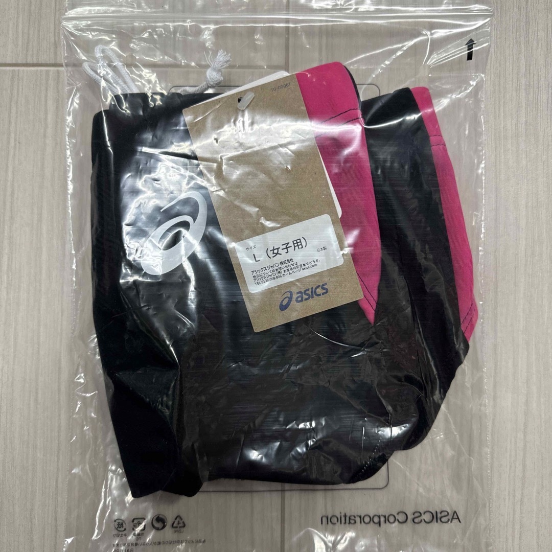 asics - アシックス 女子陸上レーシングショーツ Lサイズ ブラック