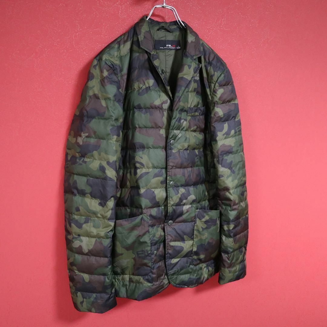 Ralph Lauren - 【極美品】RLX RALPH LAUREN 迷彩柄 ダウンテーラード