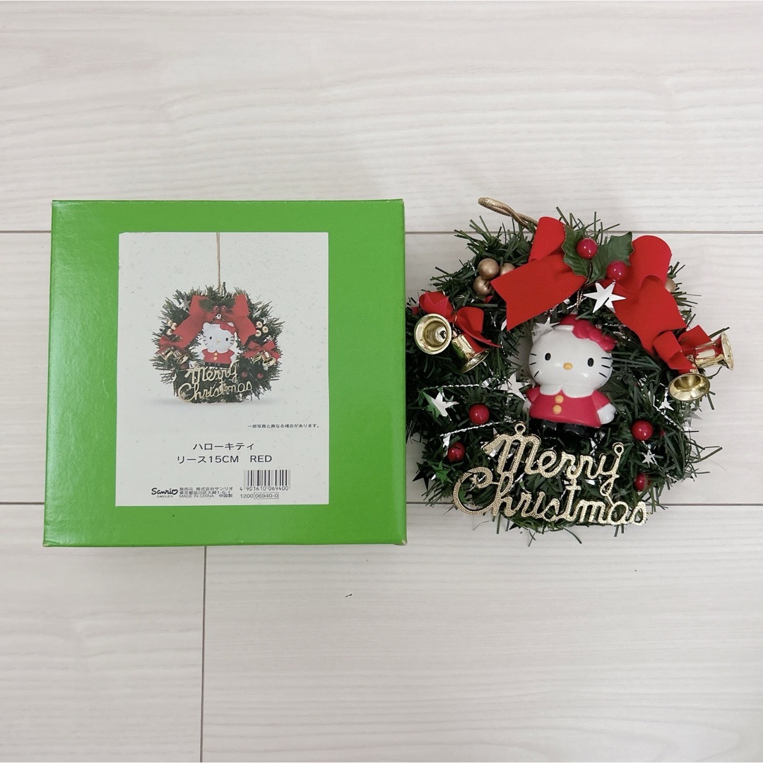 サンリオ - 【希少】ハローキティ♡クリスマスリース レッドの通販 by