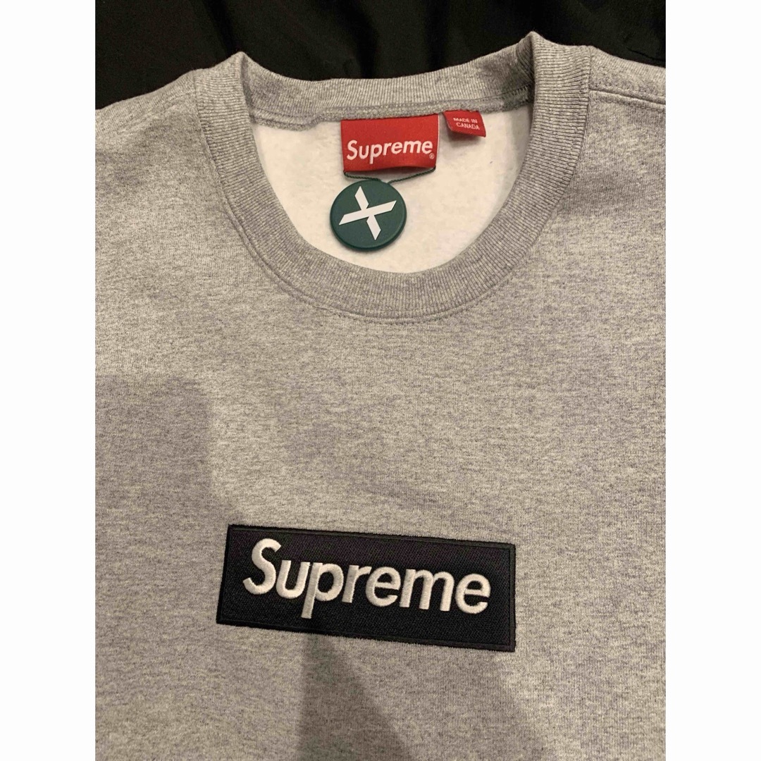 Supreme - Supreme Box Logo Crewneck Heather Greyの通販 by エレノア