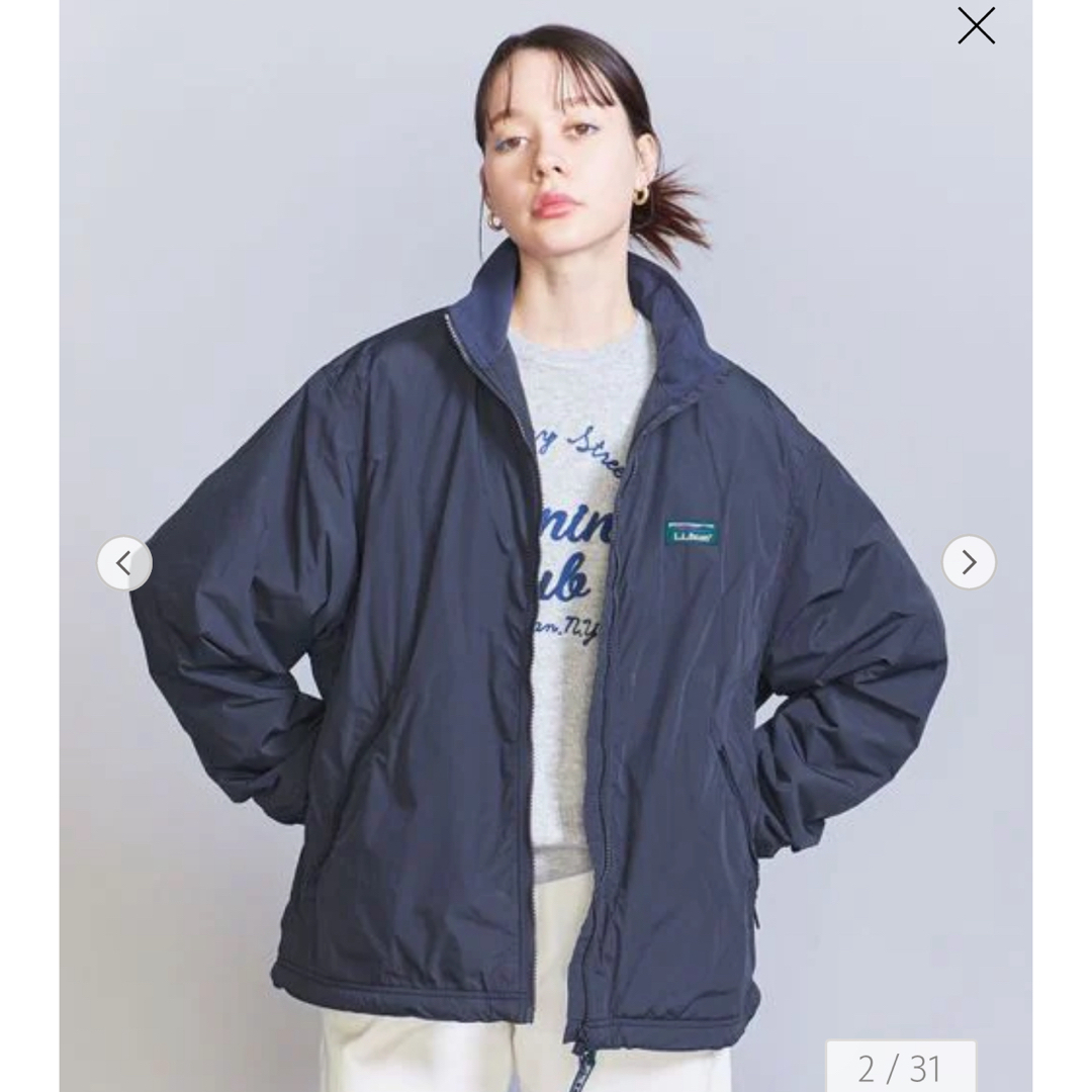 L.L.Bean - ＜L.L.Bean＞ラヴェル マイクロフリース ラインド