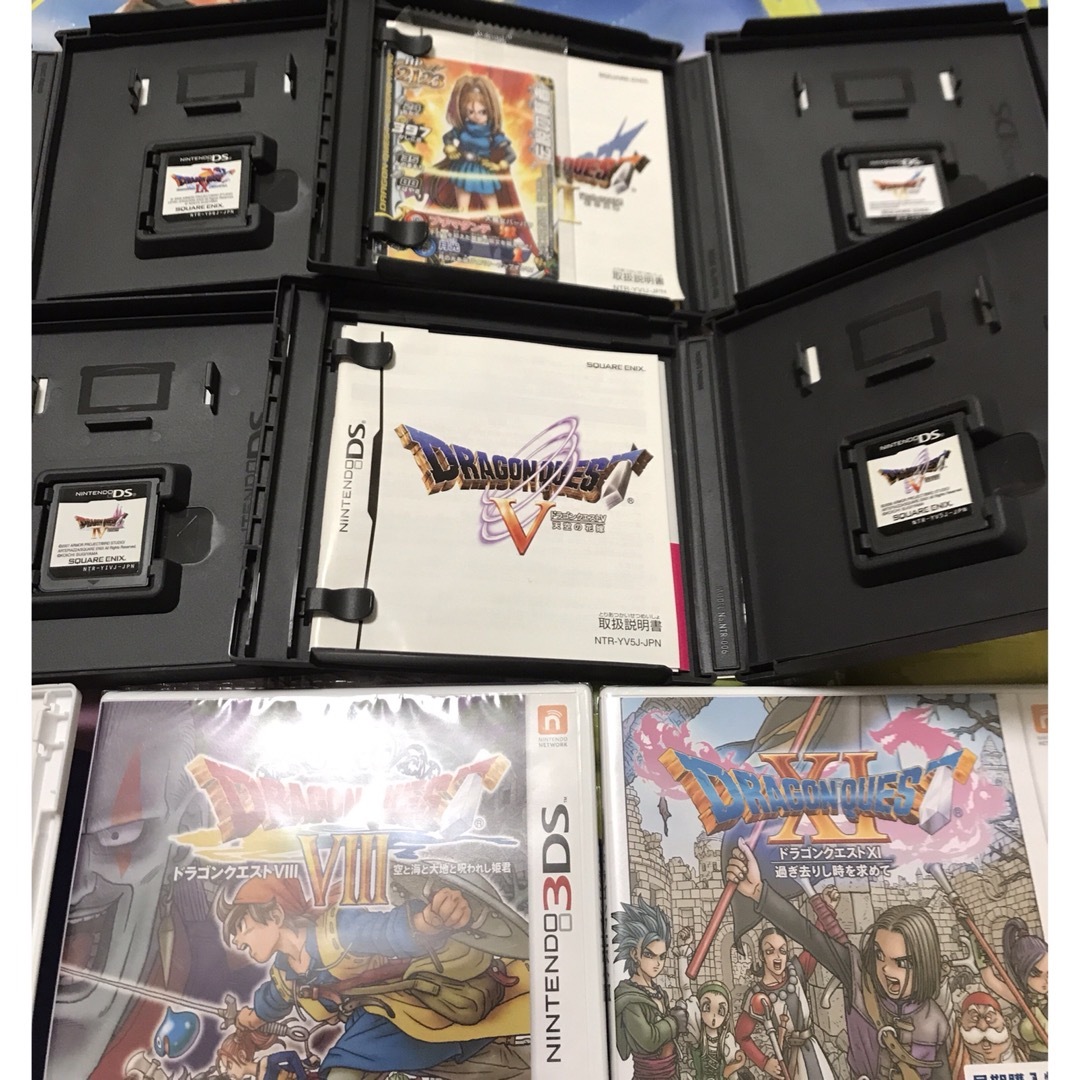 SQUARE ENIX - ドラゴンクエスト ソフト まとめ売り Ⅰ〜Ⅺまでの通販