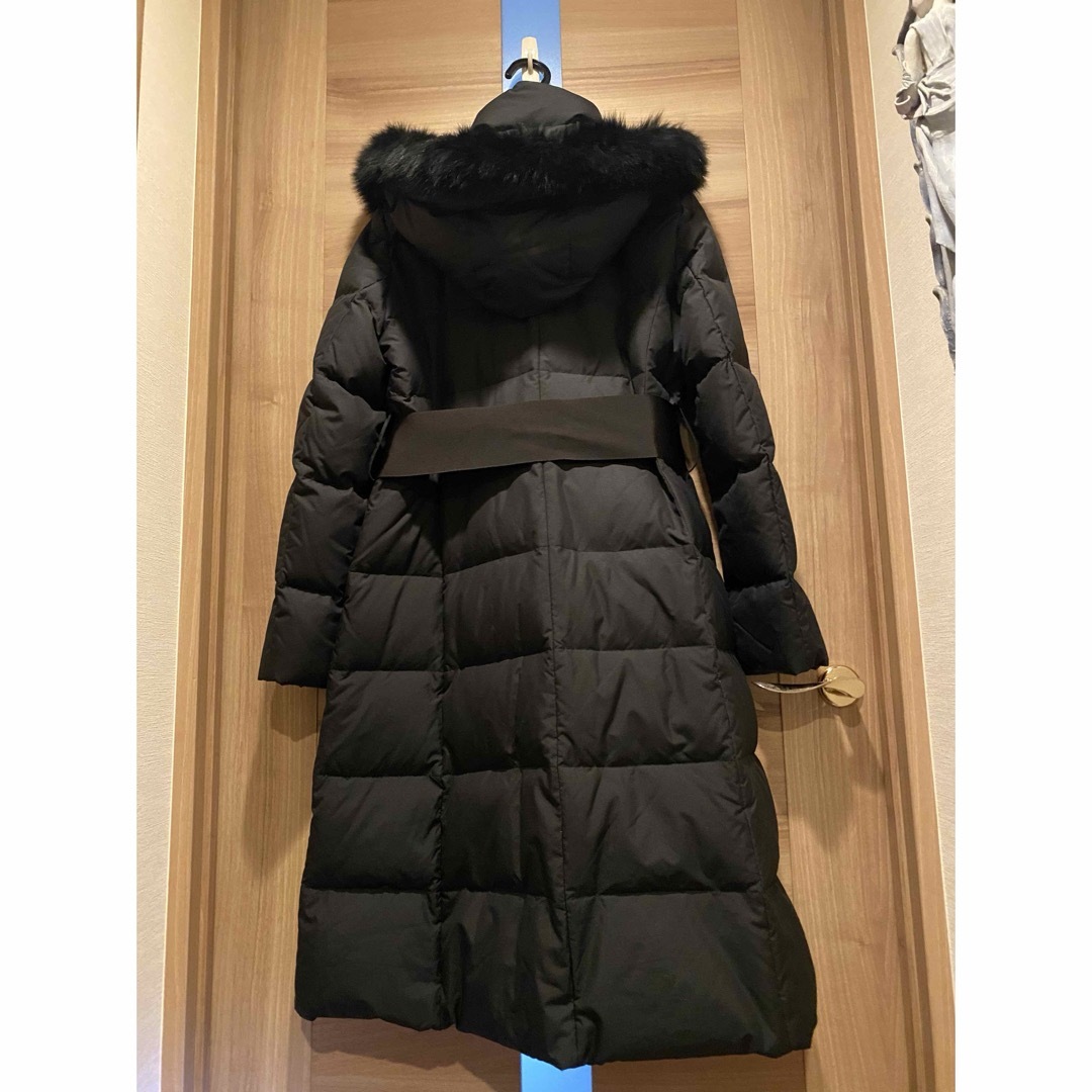 オースチンリード ダウンコート ブラック キラキラ ダウン フォックス