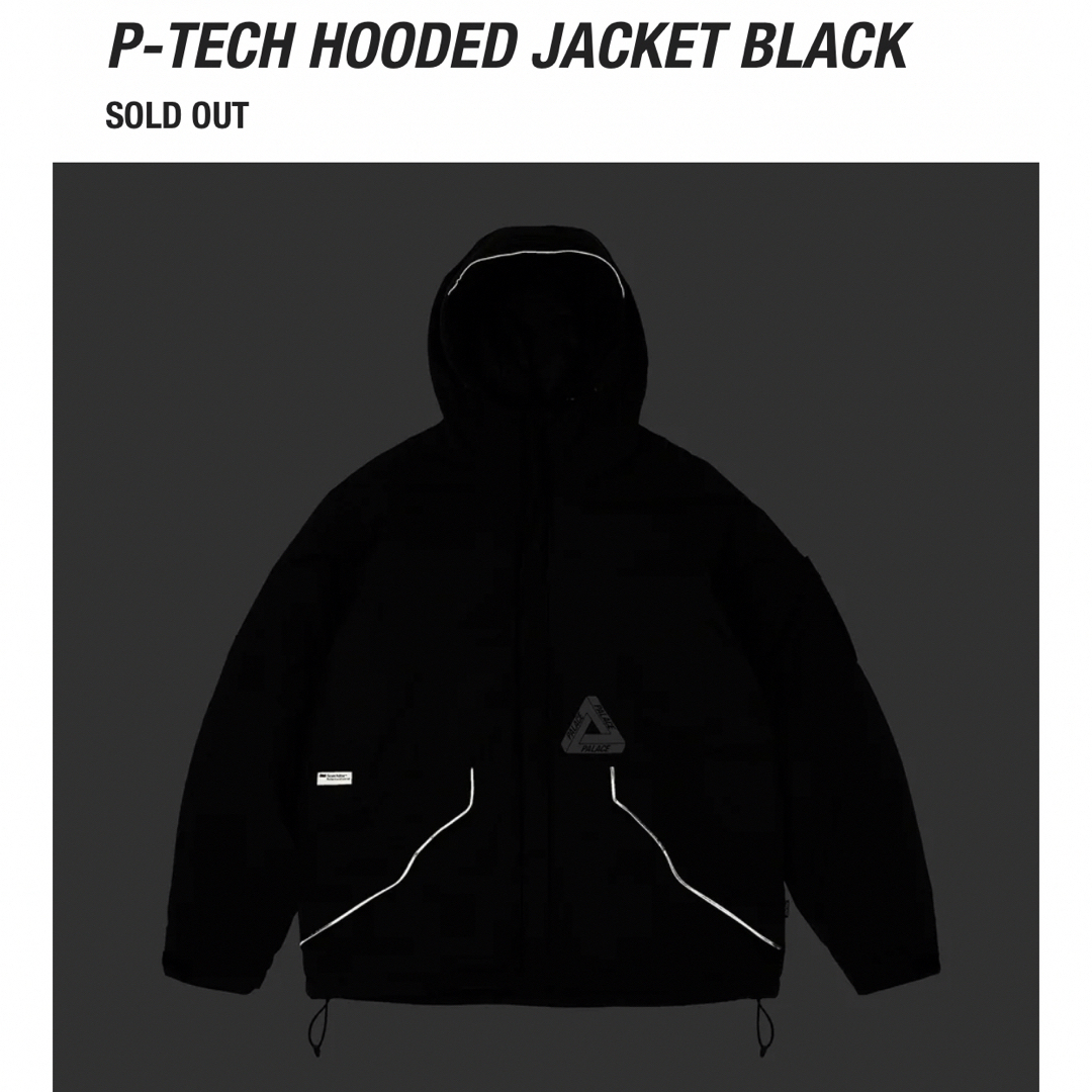 PALACE - Palace Skateboards P-TECH HOODED JACKETの通販 by Mugi's