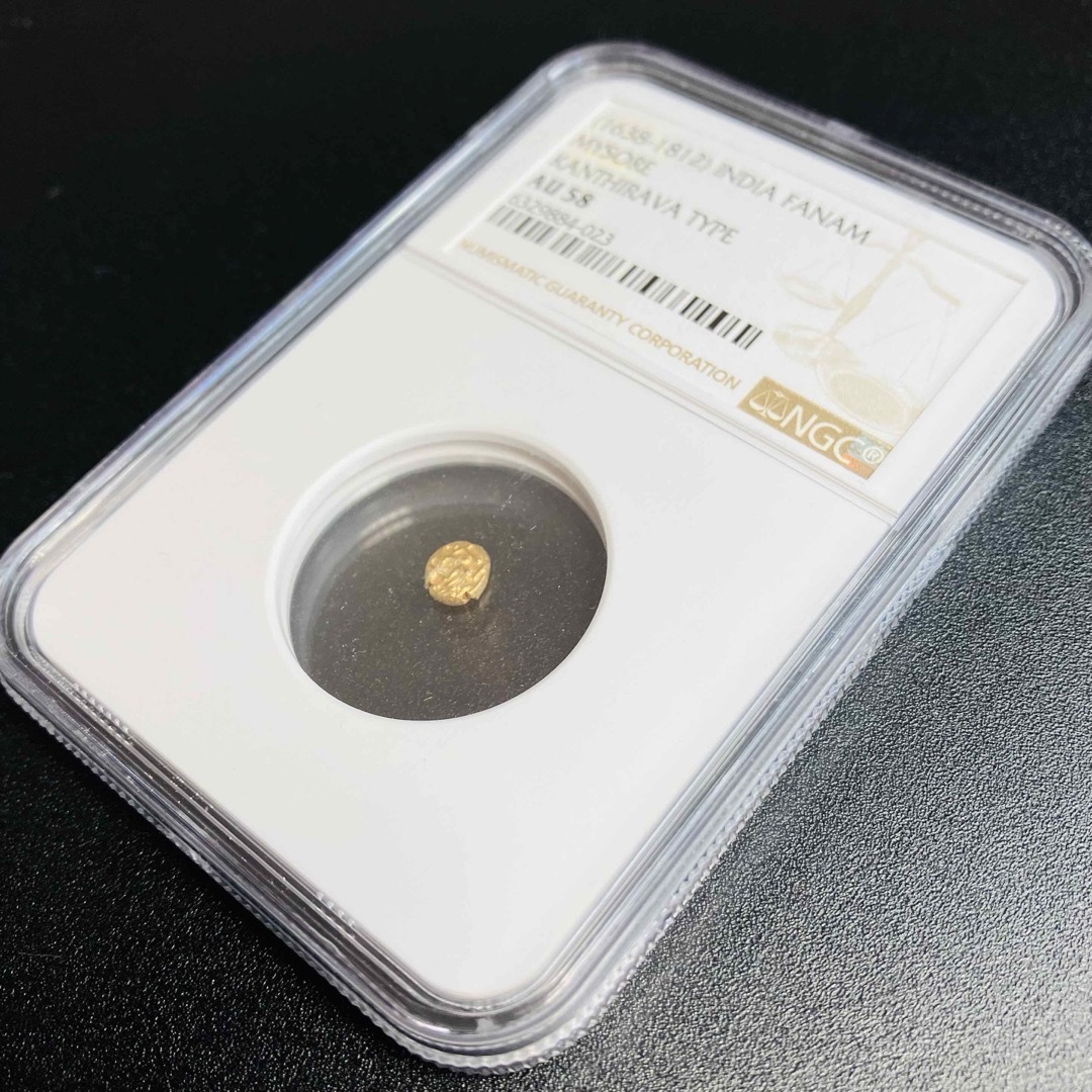 鑑定済み 極美品】 ファナム金貨 高グレード FANAM インド NGC金貨 の
