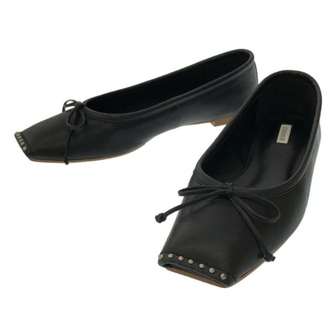 CHEMBUR - CHEMBUR / チェンバー | スタッズ付きスクエアトゥバレエ