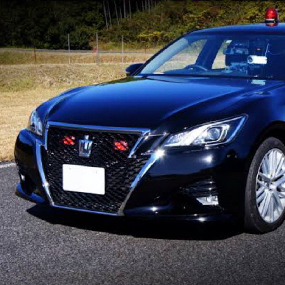 本物純正・覆面パトカー用】パトライト製 前面警光灯 左右2個セットの