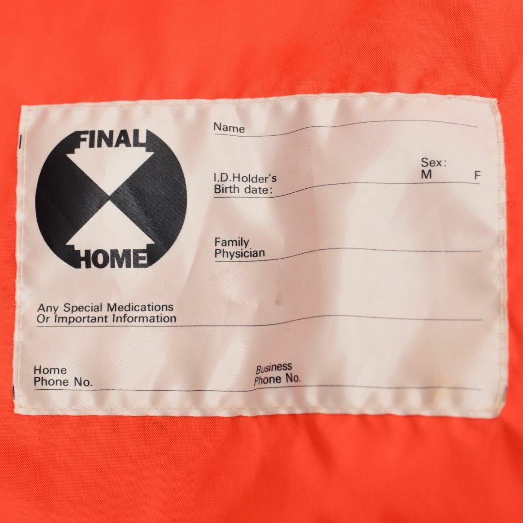 FINAL HOME - 【FINALHOME】90s archive 多重ジップ ナイロンコート の