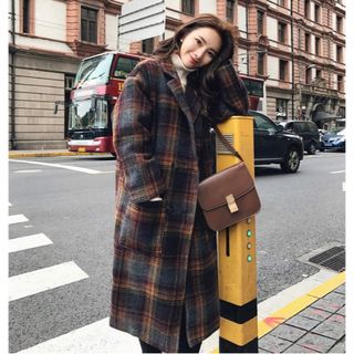 COLONY 2139 - チェック柄ダブルボタンチェスターコートの通販 by ai's