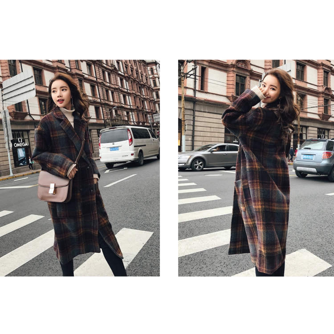 COLONY 2139 - チェック柄ダブルボタンチェスターコートの通販 by ai's