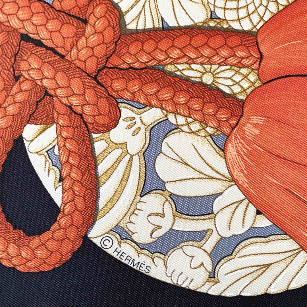 HERMES - エルメス スカーフ カレ90 侍の鎧兜の通販 by bluerose