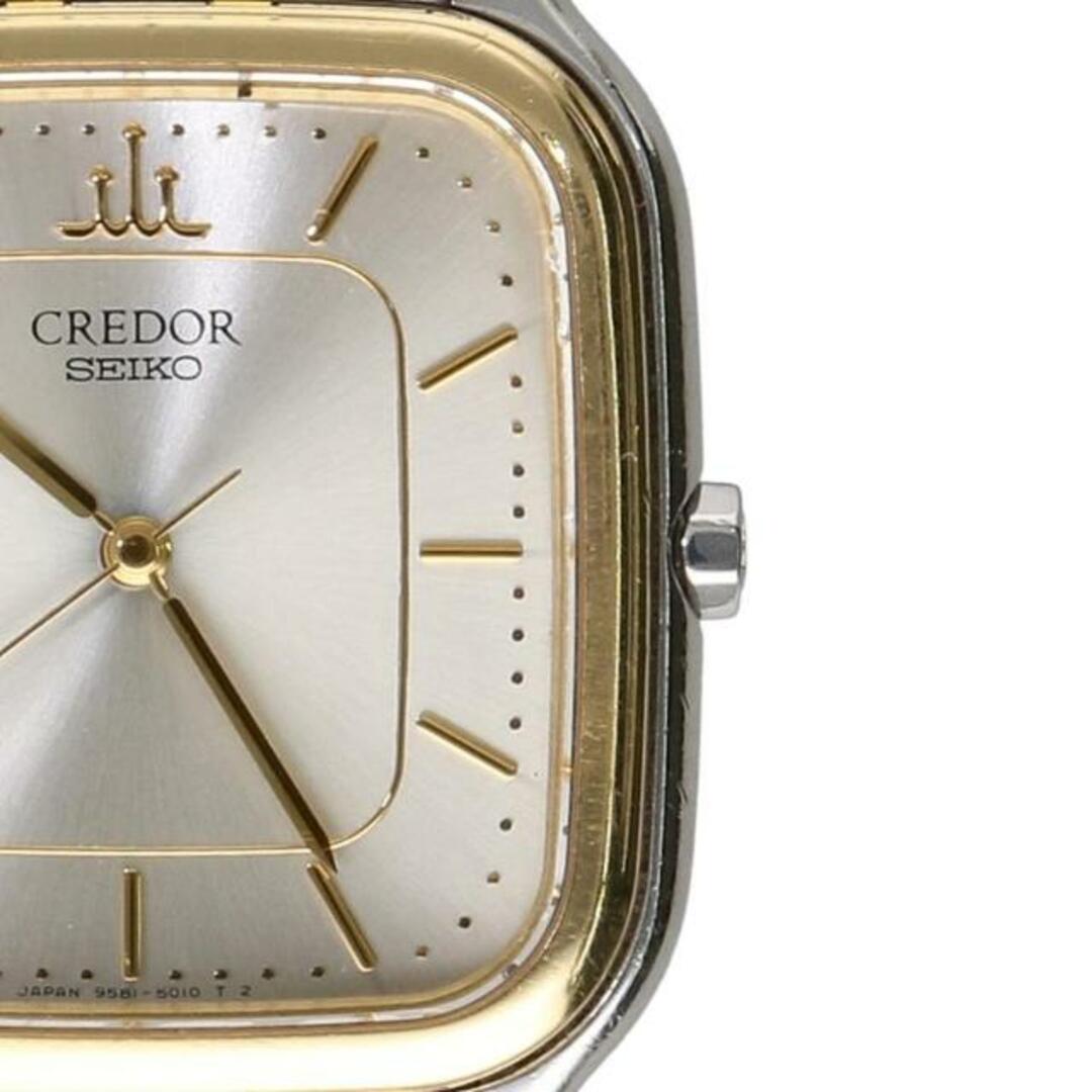 SEIKO セイコー/クレドール18Kベゼル/メンズクオーツ/9581-5020/3D0