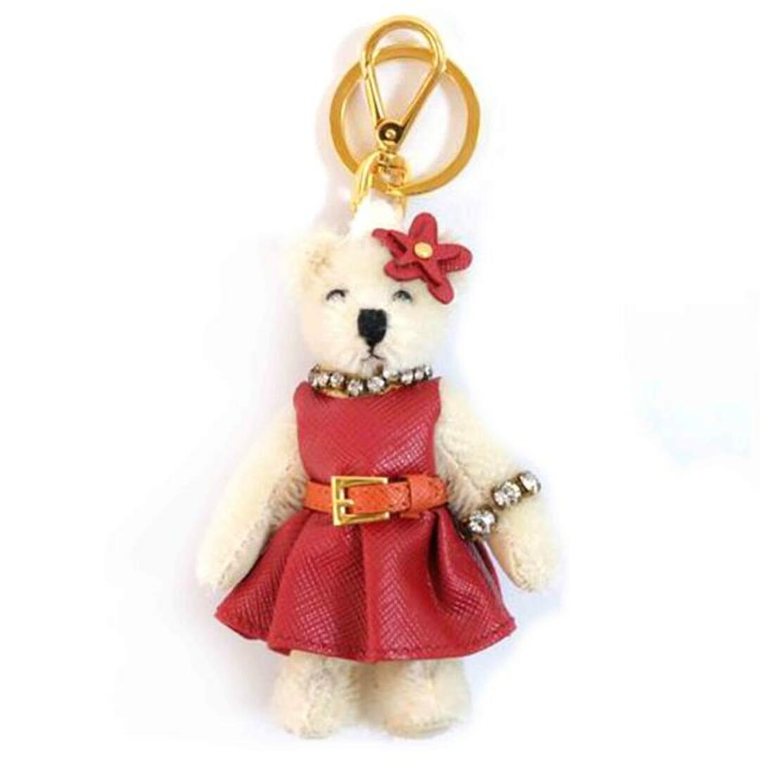 PRADA プラダ/テディベアキーホルダー/ブランドアクセサリー/ABランク