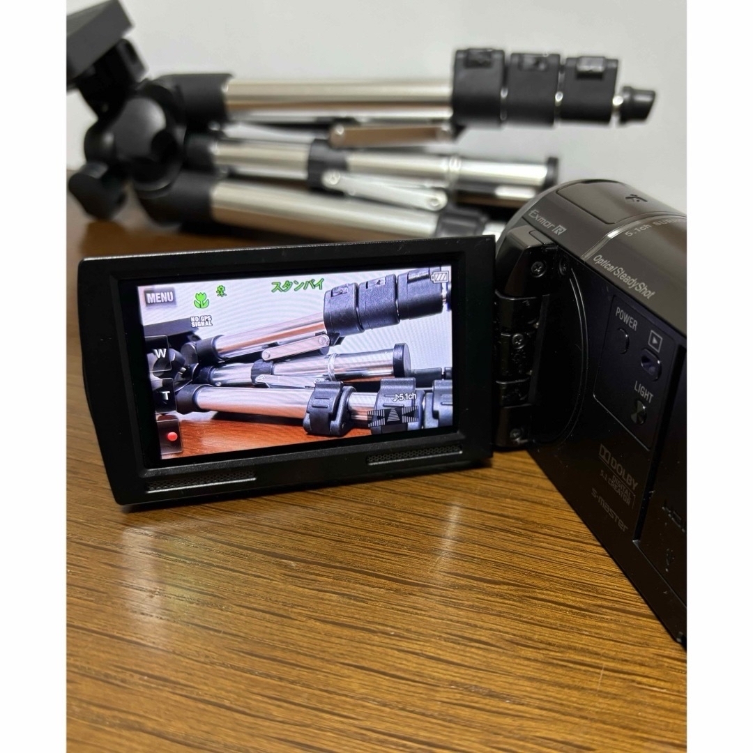 SONY - 中古 SONY HDR-CX590V ボルドーブラウン ハンディカムの通販 by