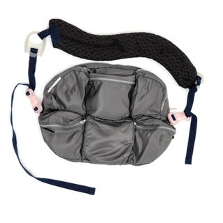 MIKIO SAKABE - 7 POCKETS BAG DARK GRAY × NAVY × PINKの通販 by