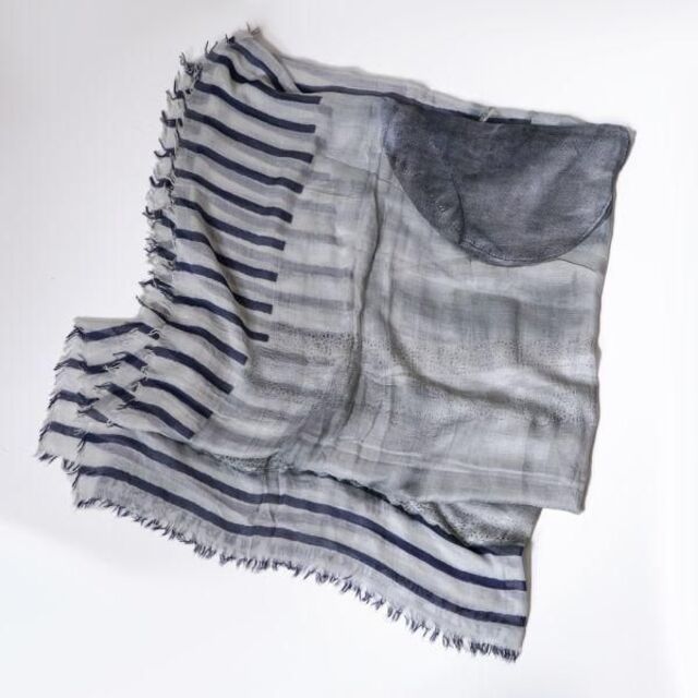 FRANCO FERRARO - フランコフェラーリ FRANCO FERRARI ストール グレー