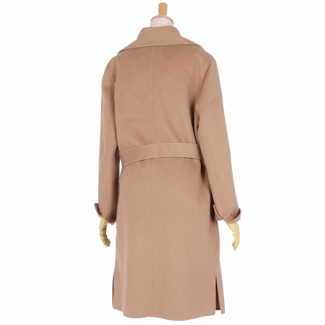 HUGO ブラウン ロングコート ベルト付きサイズXXL