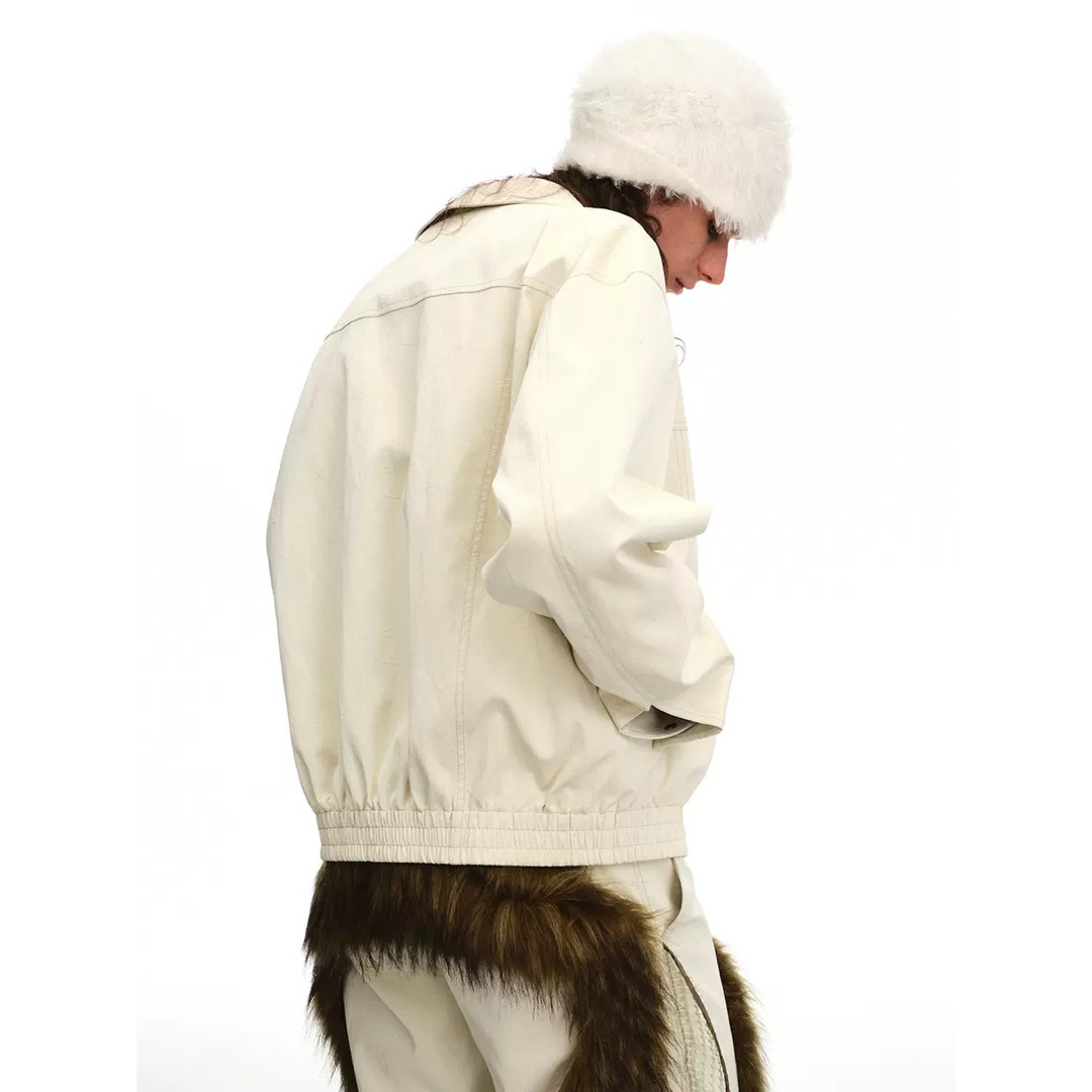 KIKO KOSTADINOV - NUTEMPEROR フェイクレザージャケット ⭐︎の通販