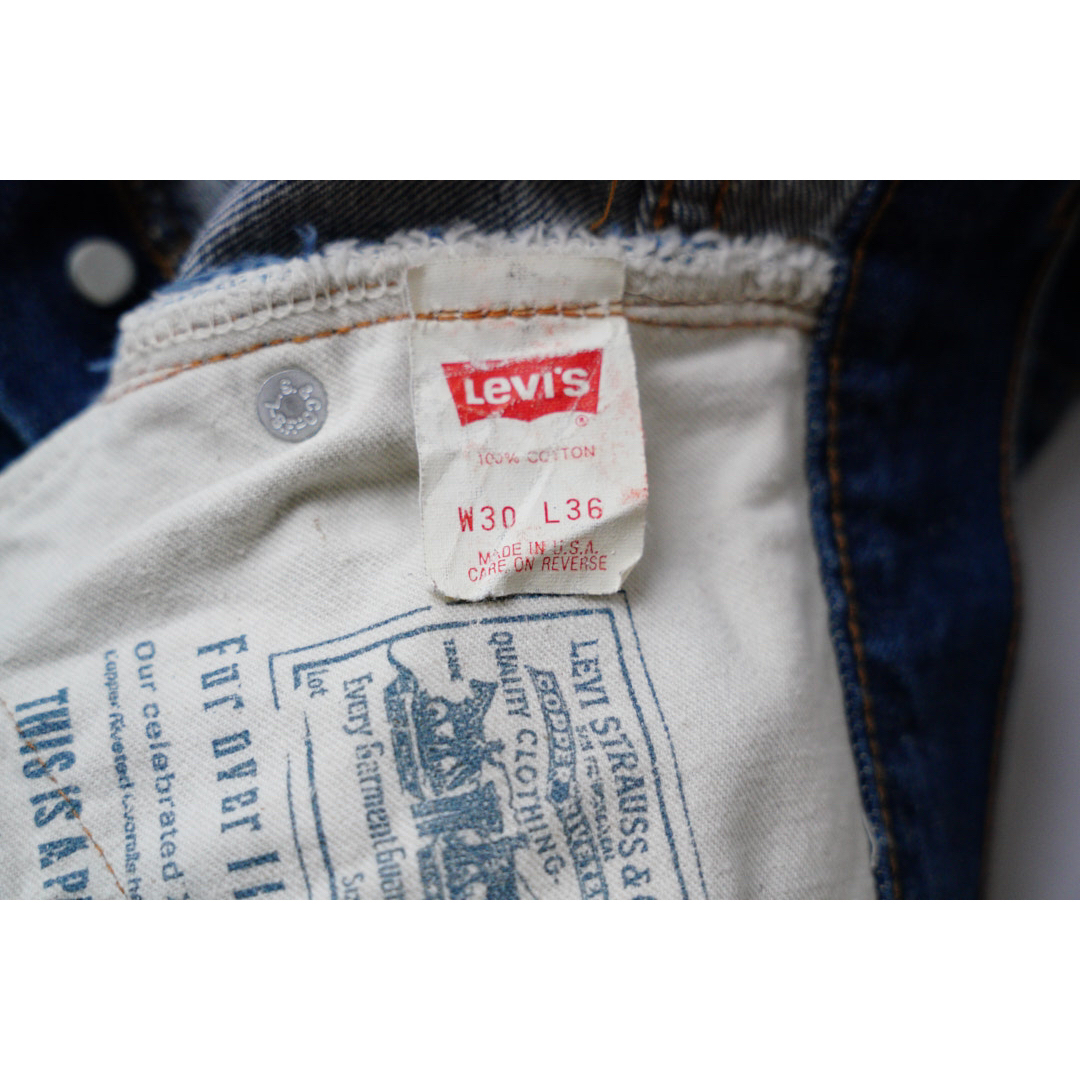 Levi's - 93年製 LEVI'S 501 BIGE 110周年 バレンシア復刻の通販 by