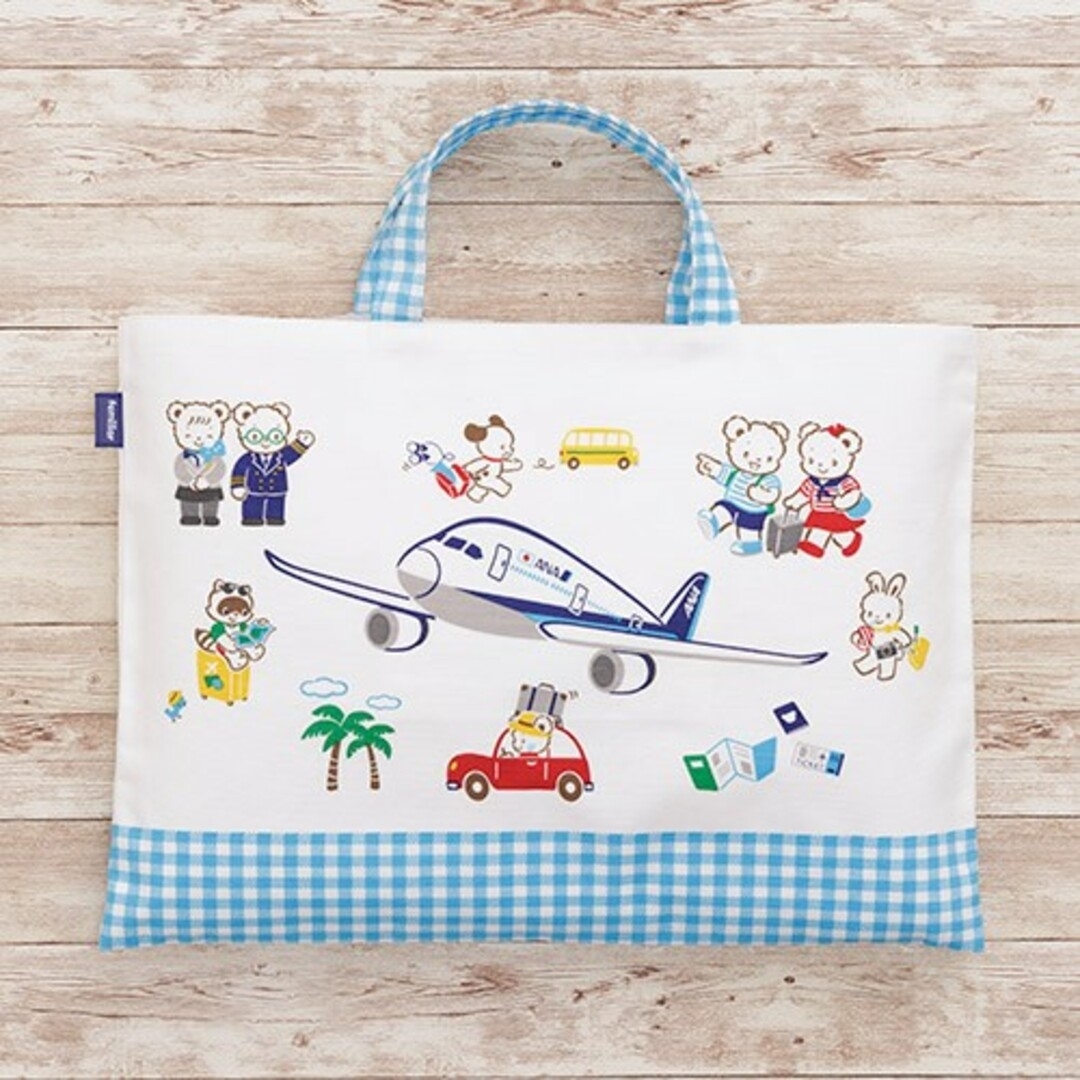 familiar - ANA機内販売 限定 familiar for ANA レッスンバッグ 新品の