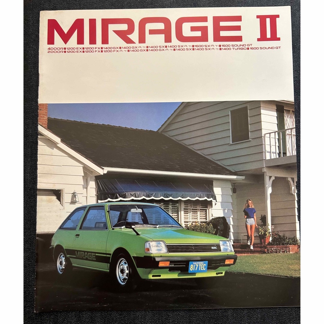 国産旧車カタログ】 三菱 ミラージュの通販 by フカオ's shop｜ラクマ