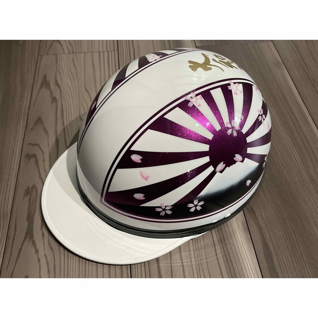 桜 富士日章 コルク半 ヘルメット 大和魂の通販 by paint｜ラクマ