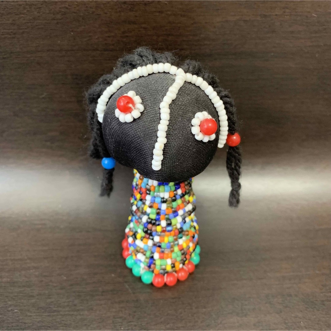 美品》《送料無料》⭐︎南アフリカ製 ンデベレ人形 ♪⭐︎の通販 by