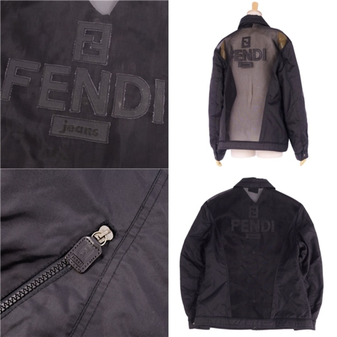 FENDI - 美品 Vintage フェンディ FENDI Jeans ジャケット ブルゾン
