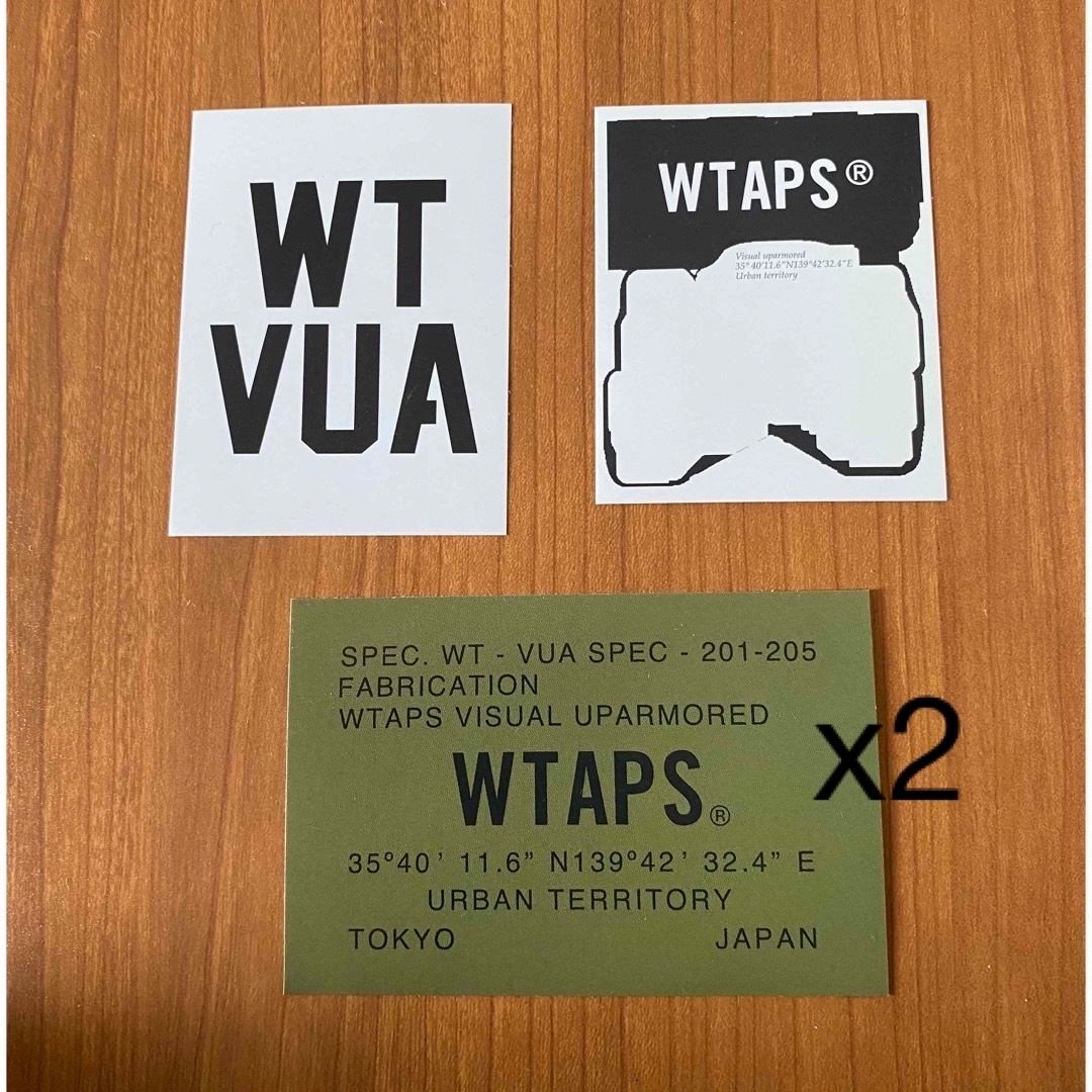 W)taps - WTAPS ステッカー4枚セット ダブルタップスの通販 by