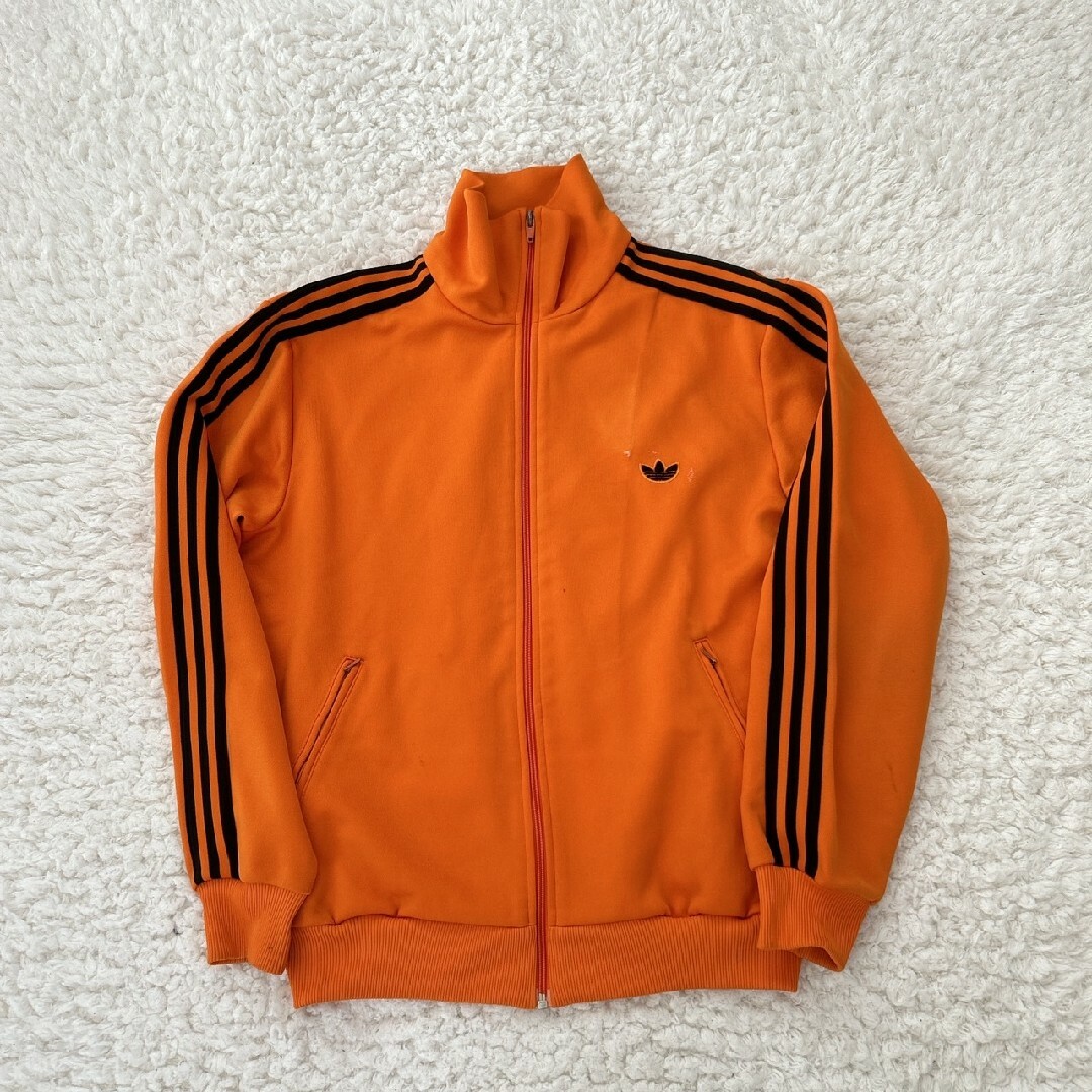 adidas - 良品 adidasトラックジャケット ジャージ デサント製 80s