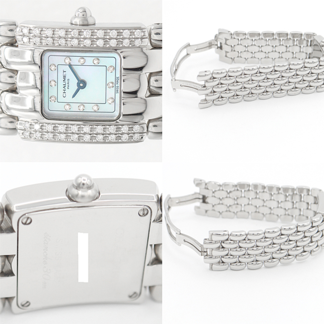 CHAUMET - 電池交換済 CHAUMET ショーメ ケイシス 純正ダイヤモンド 2