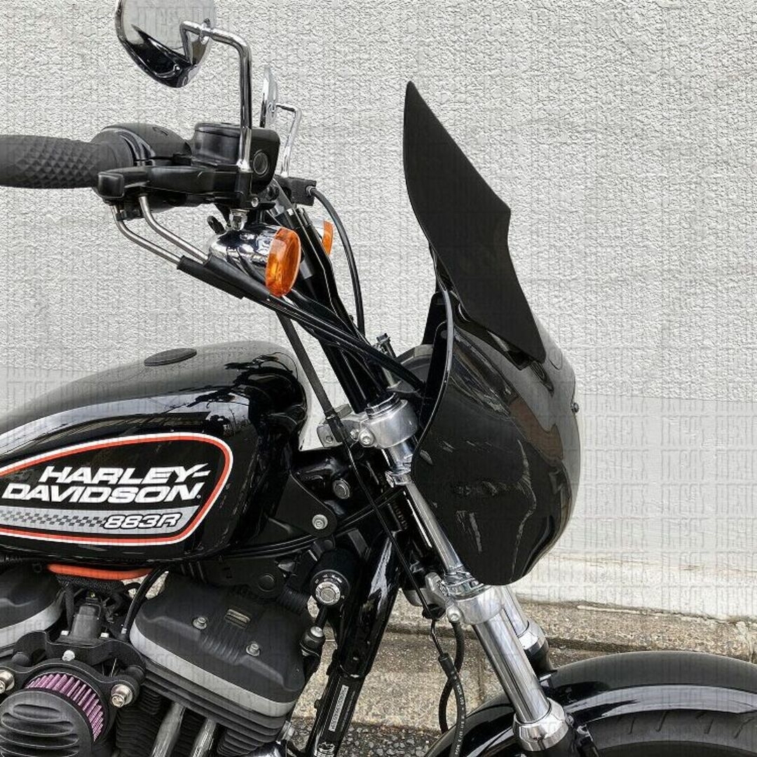 Harley Davidson - ハーレー クォーターフェアリング用 リップシールド