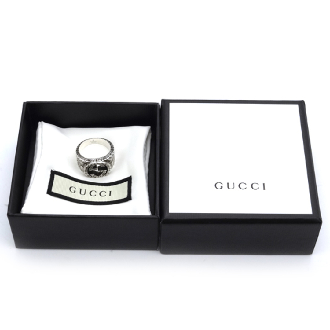 GUCCI - グッチ インターロッキングG アラベスク リング #18 約16.5号