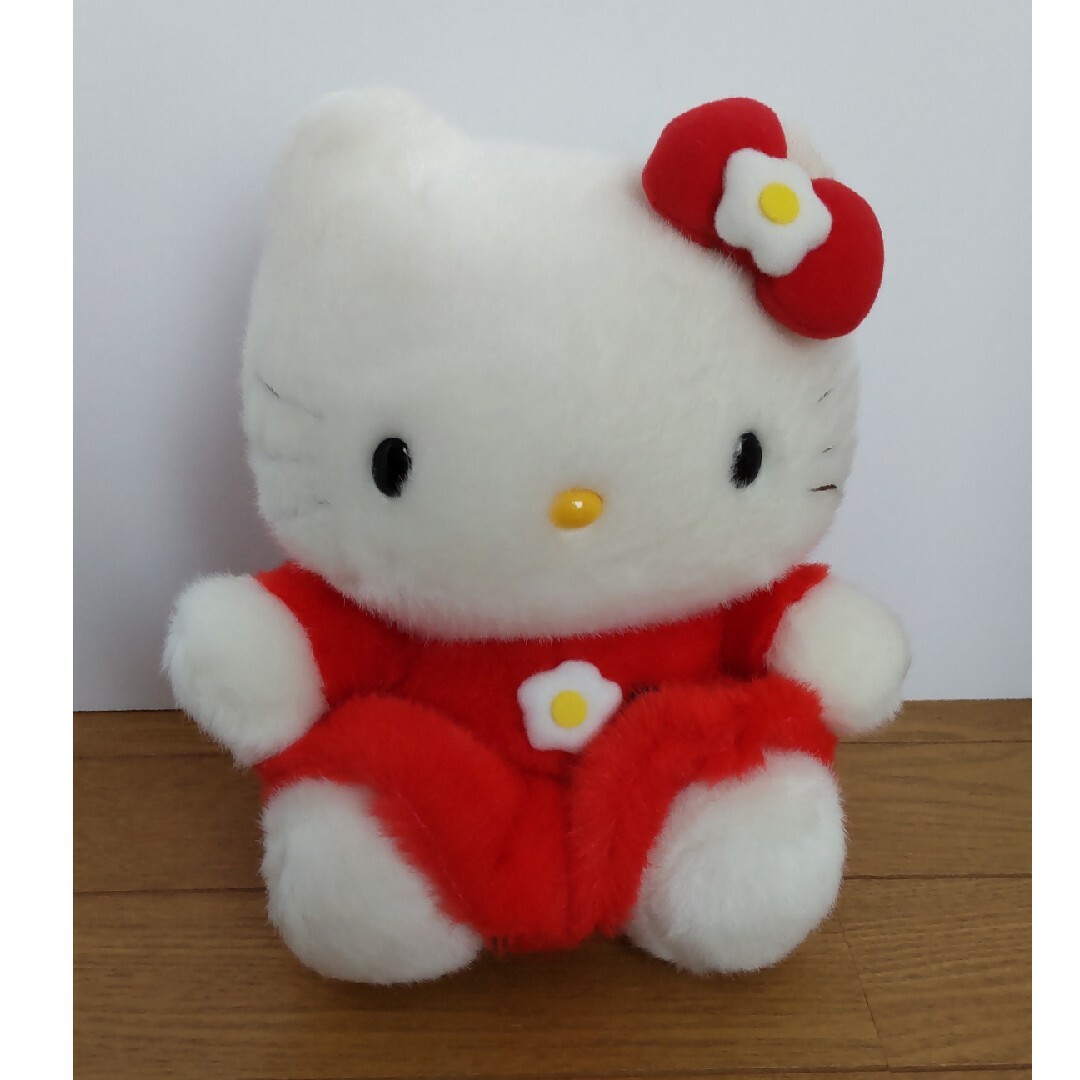 ハローキティ 1999年 レトロ ぬいぐるみ タグ付きの通販 by 多空's
